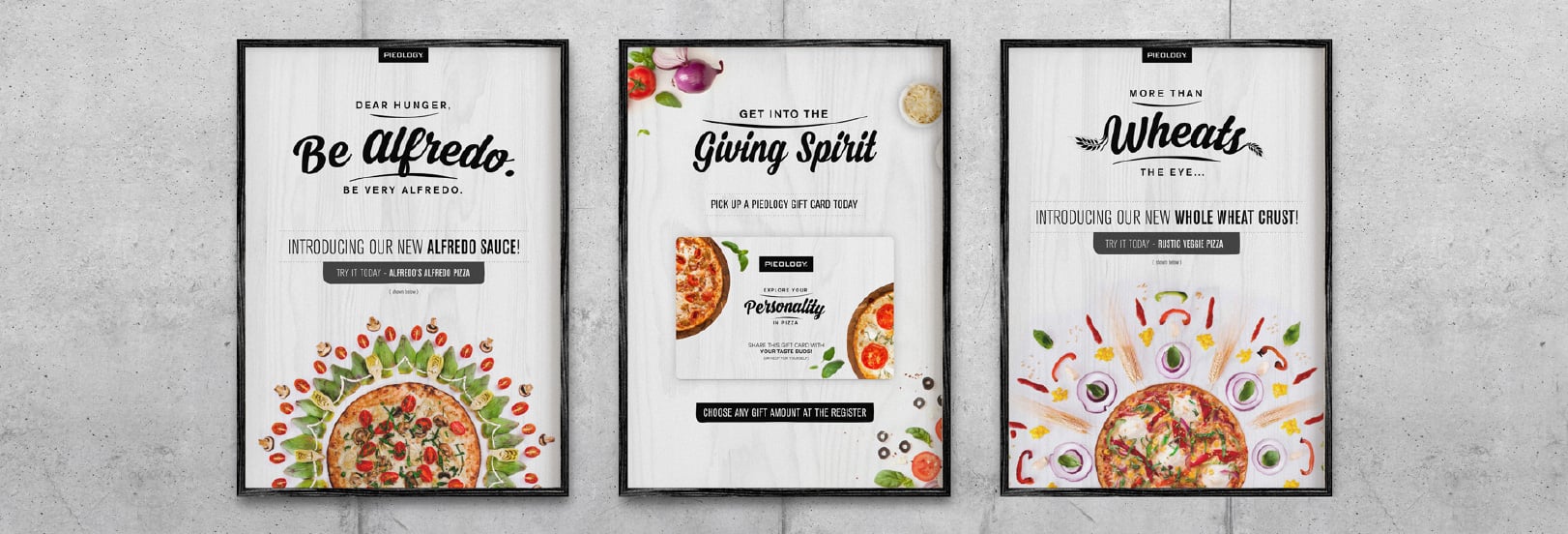 restaurant rebranding design sample